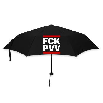 Fck pvv - Parapluie standard - noir - Devant