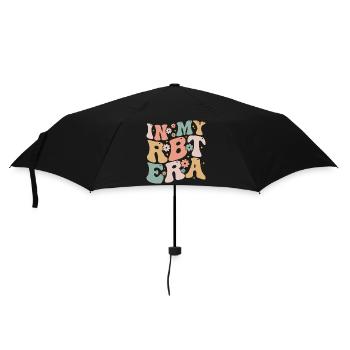 In My RBT Era Registered Behavior Technician ABA - Umbrella (small) - black - Front
