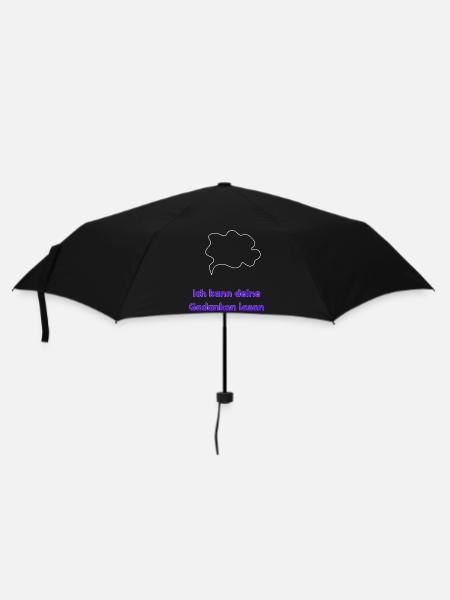Je peux lire dans tes pensées - Parapluie standard - noir