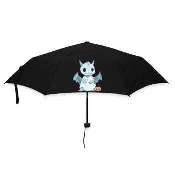 Dragon Halloween Funny Ghost - Umbrella (small) - black - Front