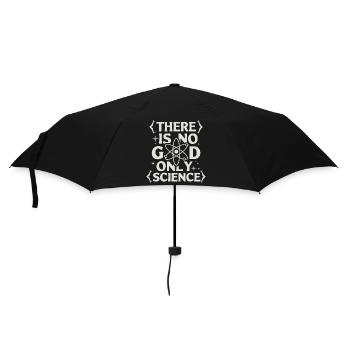 Atheismus Atheist Anti-Religion Agnostiker - Regenschirm (klein) - Schwarz - Vorne