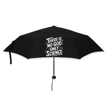 Atheismus Atheist Anti-Religion Agnostiker - Regenschirm (klein) - Schwarz - Vorne