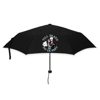 Jusqu’à ce que la mort nous sépare - Parapluie standard - noir - Devant
