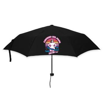 Certified Big Mama - Regenschirm (klein) - Schwarz - Vorne