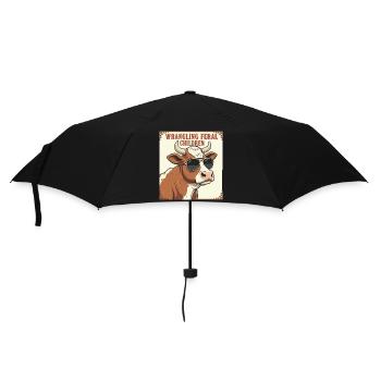 Se disputer avec des enfants sauvages - Parapluie standard - noir - Devant