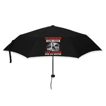 Truck Driver Truck Driver Trucker Truck Driver - Umbrella (small) - black - Front