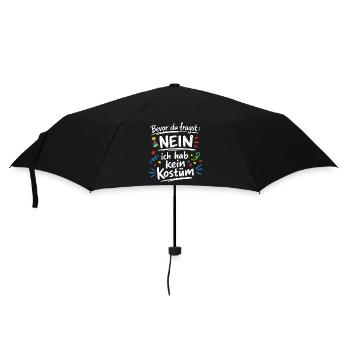 Before you ask I don't have a costume saying - Umbrella (small) - black - Front