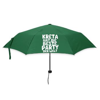 Célébrations en Crète - Parapluie standard - vert bouteille - Devant