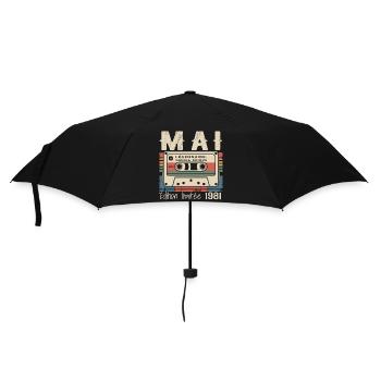 Mai 1981 - Parapluie standard - noir - Devant
