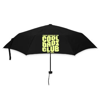 Cadeau de la fête des pères 2026 - Club des papas cool - Parapluie standard - noir - Devant