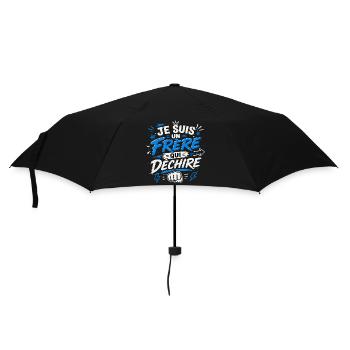 Je suis un Frère qui déchire - Parapluie standard - noir - Devant