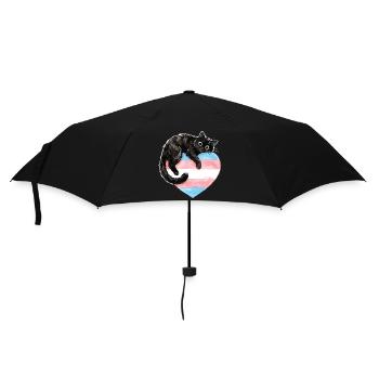 Pride Month LGBTQ - Protect Trans Kids - Umbrella (small) - black - Front