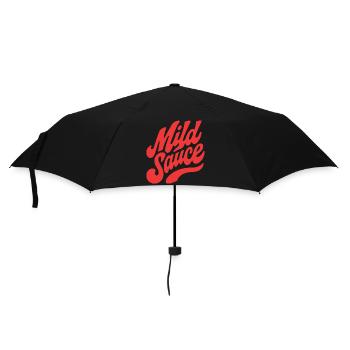 Wild Sauce Retro Script - Umbrella (small) - black - Front