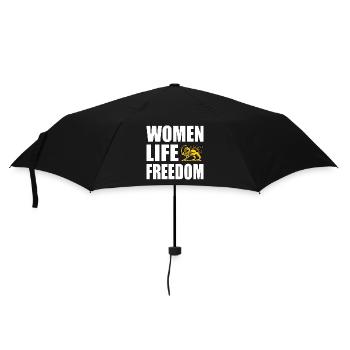 Women life freedom - Parapluie standard - noir - Devant