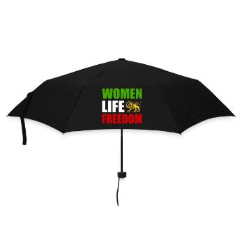 Women life freedom - Parapluie standard - noir - Devant