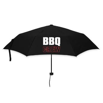 Équipe de barbecue - Parapluie standard - noir - Devant