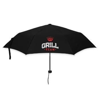 Grill Team - Regenschirm (klein) - Schwarz - Vorne