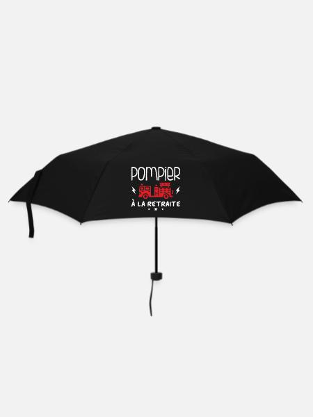 Pompier À La Retraite - Parapluie standard - noir
