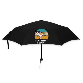 Geckos Haustiere | Tierpfleger Amphibien Geschenke - Regenschirm (klein) - Schwarz - Vorne