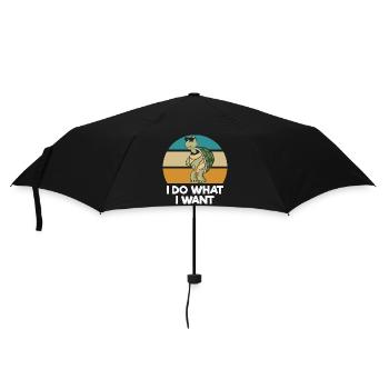 Tortue - Parapluie standard - noir - Devant