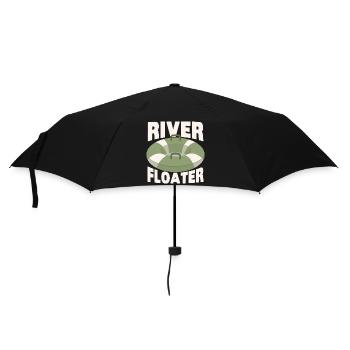 Rafting Wassersport - Regenschirm (klein) - Schwarz - Vorne