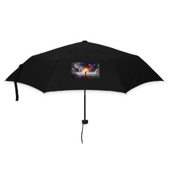 View in space - Umbrella (small) - black - Front