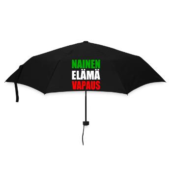 LIBERTÉ DE VIE DE LA FEMME - Parapluie standard - noir - Devant