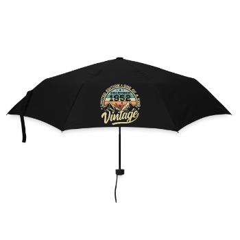 Original December 1952 - 73rd Birthday Gift - Umbrella (small) - black - Front