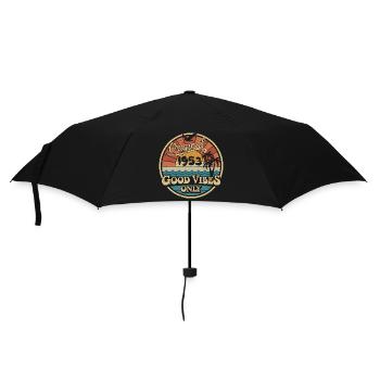 Original 1953 Vintage 1953 Birthday Retro 1953 - Umbrella (small) - black - Front