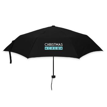 Équipage de Noël - Parapluie standard - noir - Devant