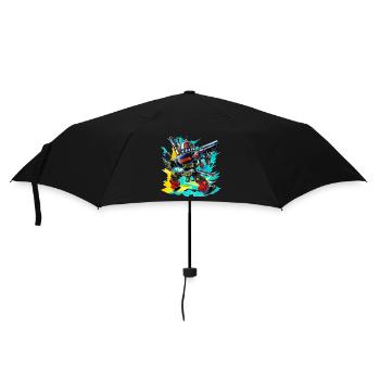 Evil Robot Series 008 - Umbrella (small) - black - Front