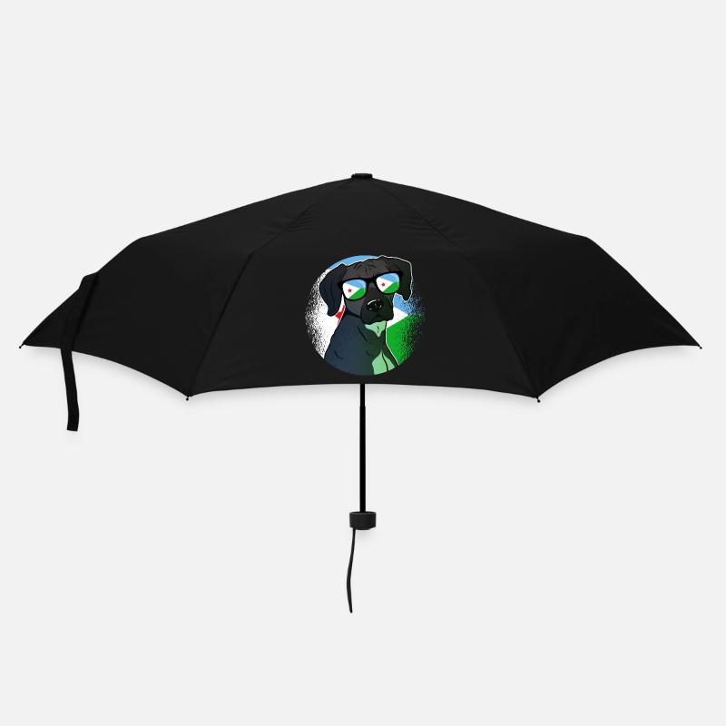 Djibouti - Parapluie standard - noir