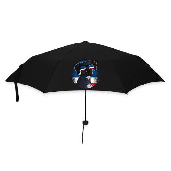 Gagausien - Regenschirm (klein) - Schwarz - Vorne