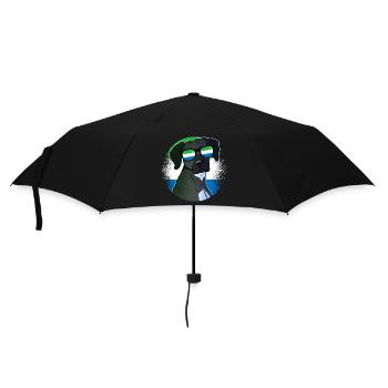 Sierra Leone - Regenschirm (klein) - Schwarz - Vorne