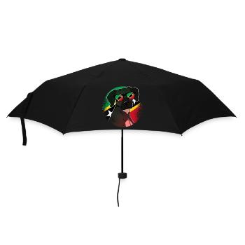 Saint Kitts and Nevis - Umbrella (small) - black - Front