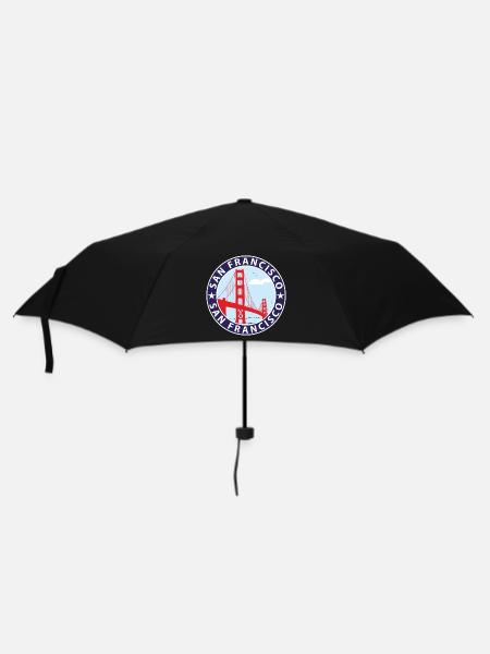 San Francisco - Regenschirm (klein) - Schwarz