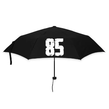 85 Number Vintage - Umbrella (small) - black - Front