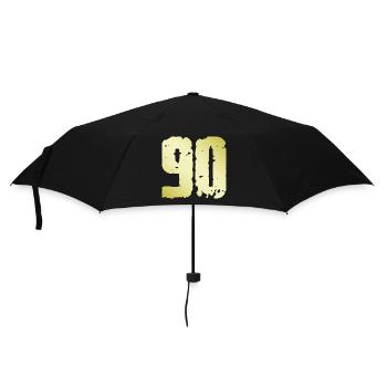 90 Number Vintage - Umbrella (small) - black - Front