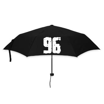 96 Number Vintage - Umbrella (small) - black - Front