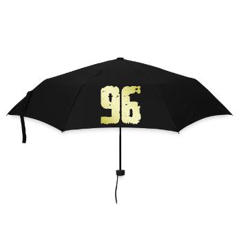 96 Number Vintage - Umbrella (small) - black - Front