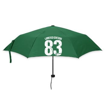 Limitierte Edition 83 Abzeichen - Regenschirm (klein) - Flaschengrün - Vorne
