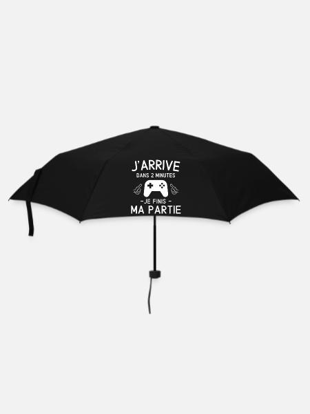 jeux vidéo, console de jeux, fan de jeux vidéo - Parapluie standard - noir