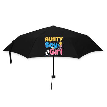 Pink or Blue Aunty Loves You Best Auntie Ever - Parapluie standard - noir - Devant