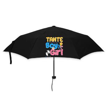 La tante rose ou bleue t’aime la meilleure tante de tous les temps - Parapluie standard - noir - Devant