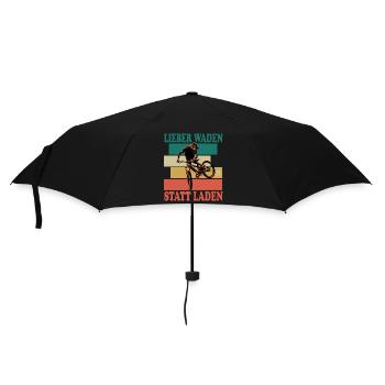 1 24 - Regenschirm (klein) - Schwarz - Vorne