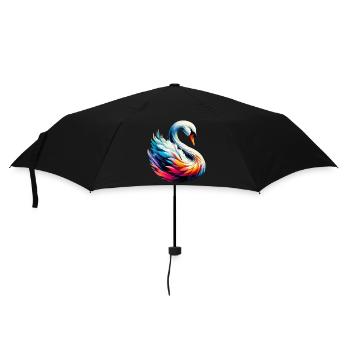 Swan - Umbrella (small) - black - Front
