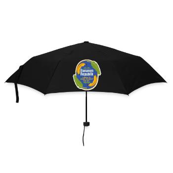 Bananenrepublik - Regenschirm (klein) - Schwarz - Vorne
