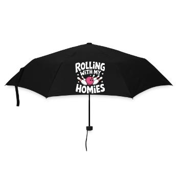 Bowling Bowler Pin Ball Bowling Ball - Parapluie standard - noir - Devant