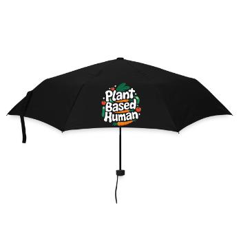 Végétarien Végétalien Végétarien Végétarien - Parapluie standard - noir - Devant