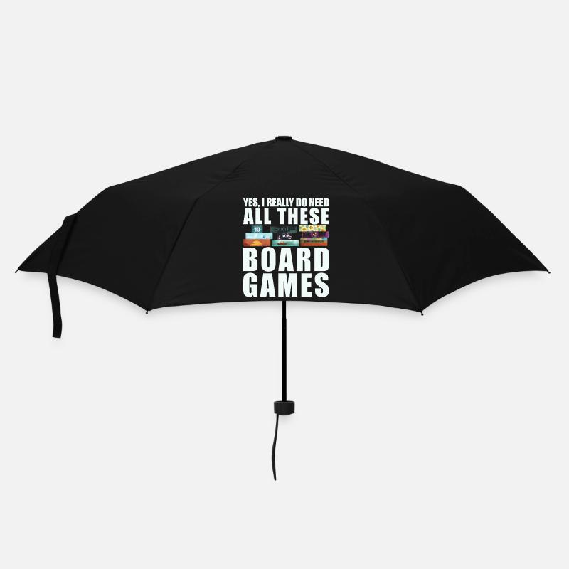 Board Games Funny Saying - Umbrella (small) - black